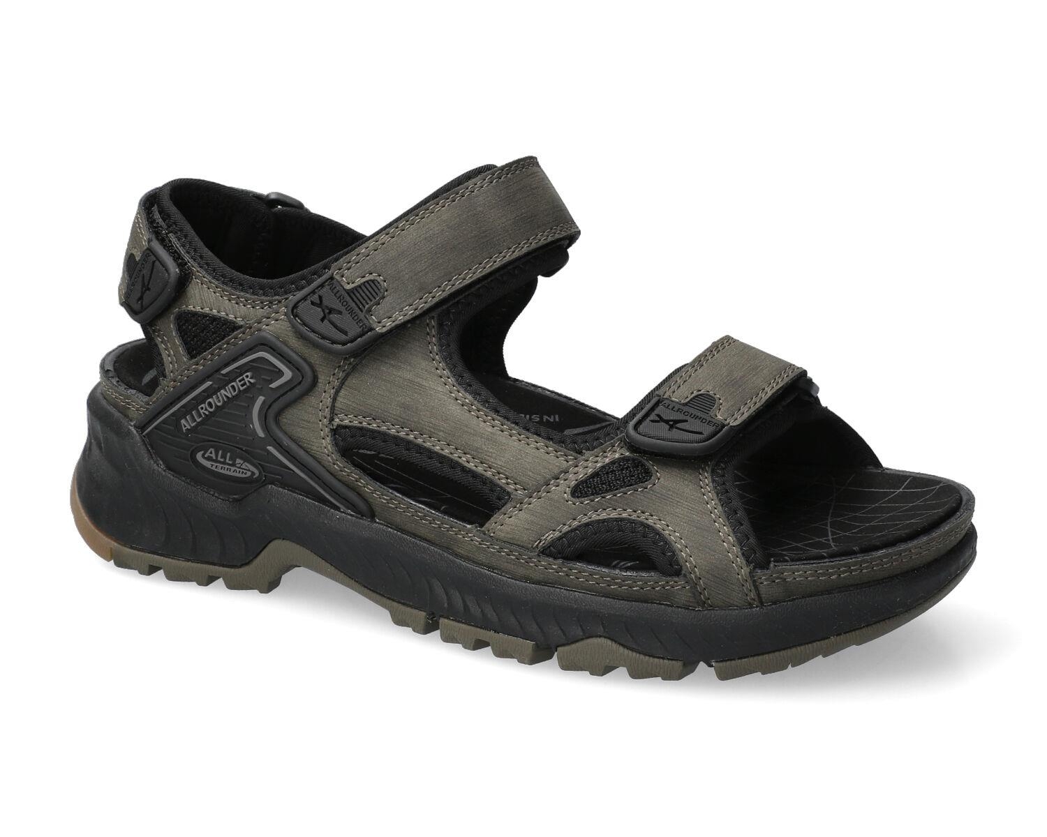 sandales homme modèle Honduras Vert olive - Mephisto